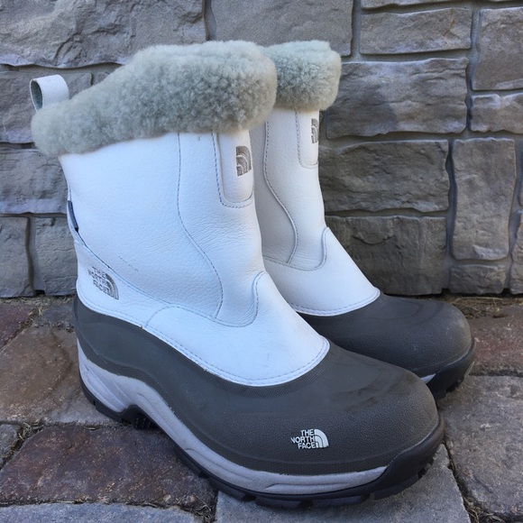 The North Face Shoes The North Face White Waterproof Winter Snow Boots Poshmark